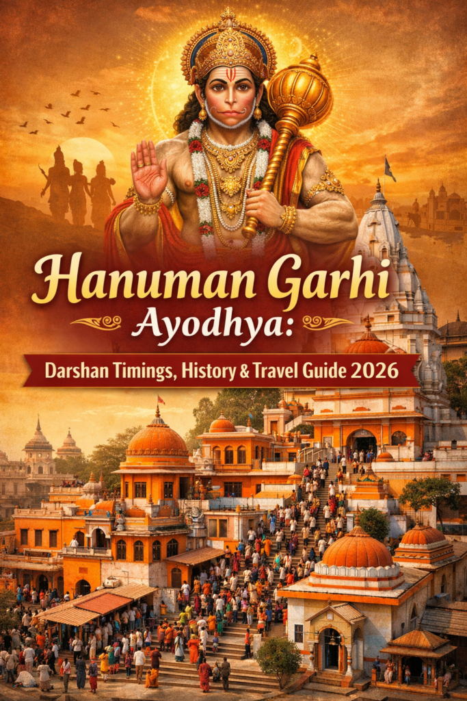 Hanuman Garhi Ayodhya: Darshan Timings, History & Travel Guide 2026